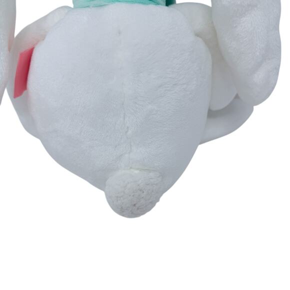 Henglu International Max Studio White Plush Bunny Rabbit Easter Stuffed Animal - Picture 11 of 14
